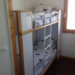 T3 Lamadalet à Super-Besse, chambre avec lits superposés 80x190